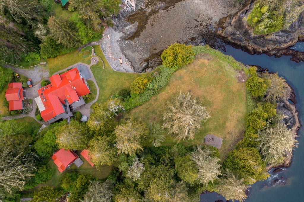 Outer-shores-lodge-aerial-bamfield